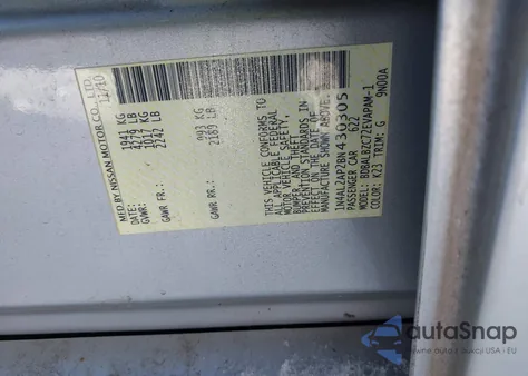 2011 Nissan Altima 2.5 S from USA, damaged, VIN 1N4AL2AP2BN430305